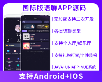 JAVA国际版多语言语聊大厅语音聊天APP系统源码-博纳软云